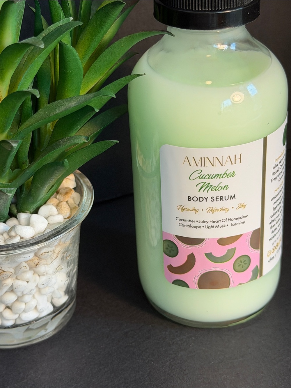 💕2/$15💕Aminnah Body Serum Cucumber Melon 4oz